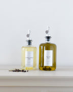 ORIVA Glass Oil Bottle – 200ml, 500ml or 700ml | Refillable with Personalisation image 1