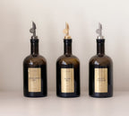NOREA Amber Glass Oil Bottle –  500ml | Refillable with Personalised Labels image 3