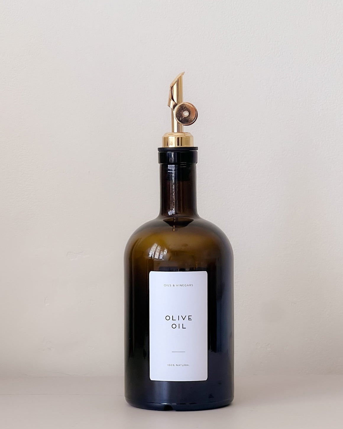 NOREA Amber Glass Oil Bottle –  500ml | Refillable with Personalised Labels image 6