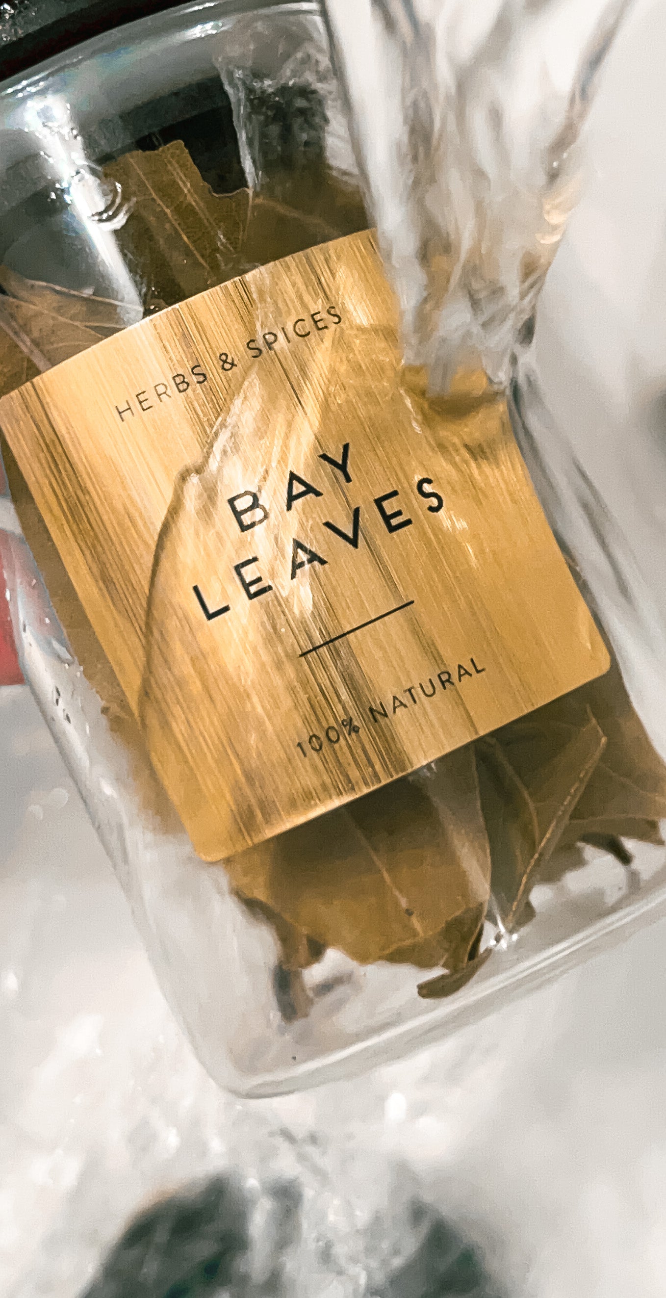 Square Waterproof Vinyl Pantry Labels - Custom & Standard Collections