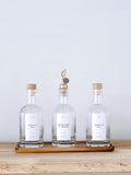 NOREA Glass Oil Bottle – 350ml, 500ml or 700ml | Refillable with Labels image 0