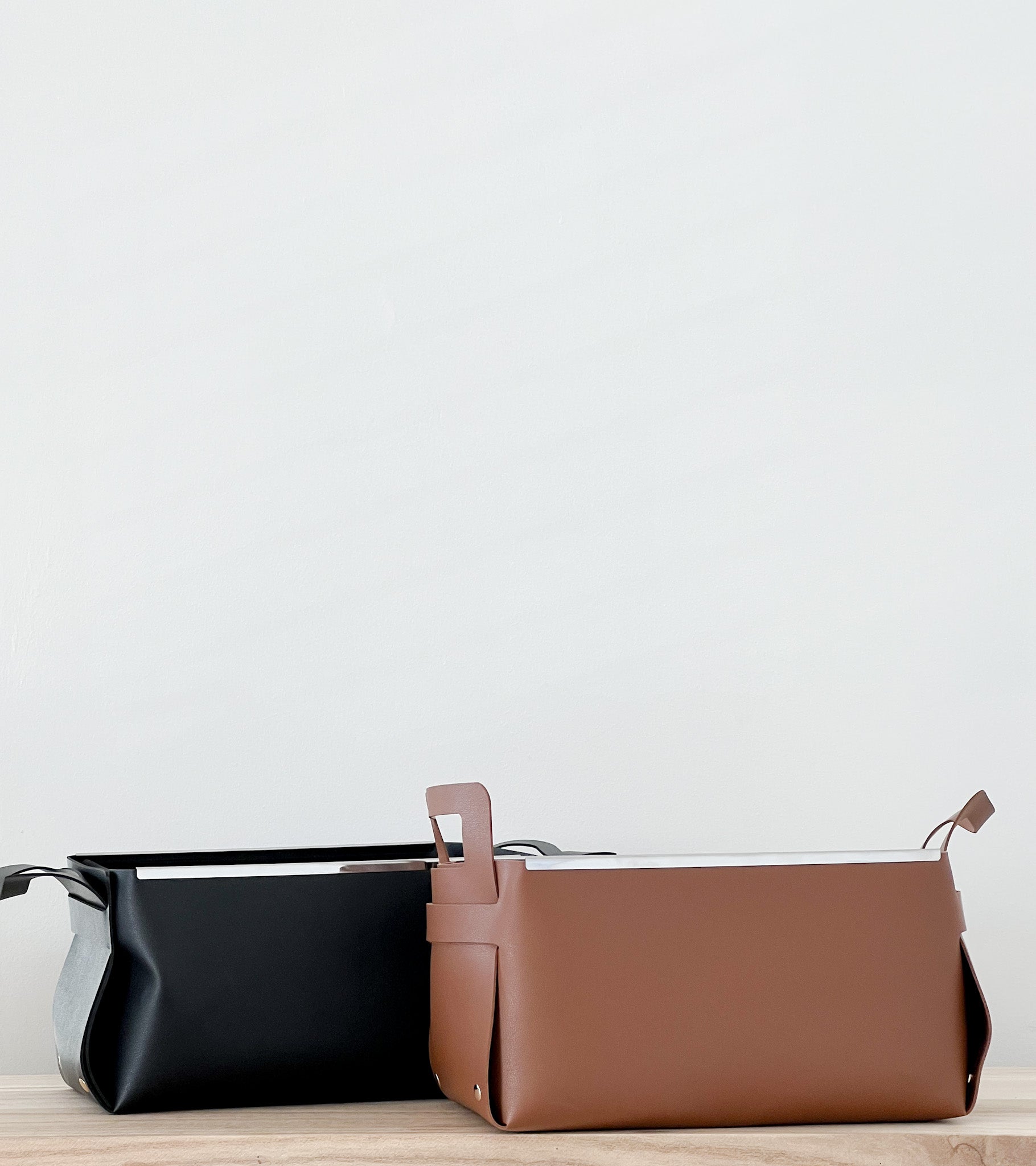 Vegan Leather Storage Boxes - Home Organisation by Home Tailors image 6