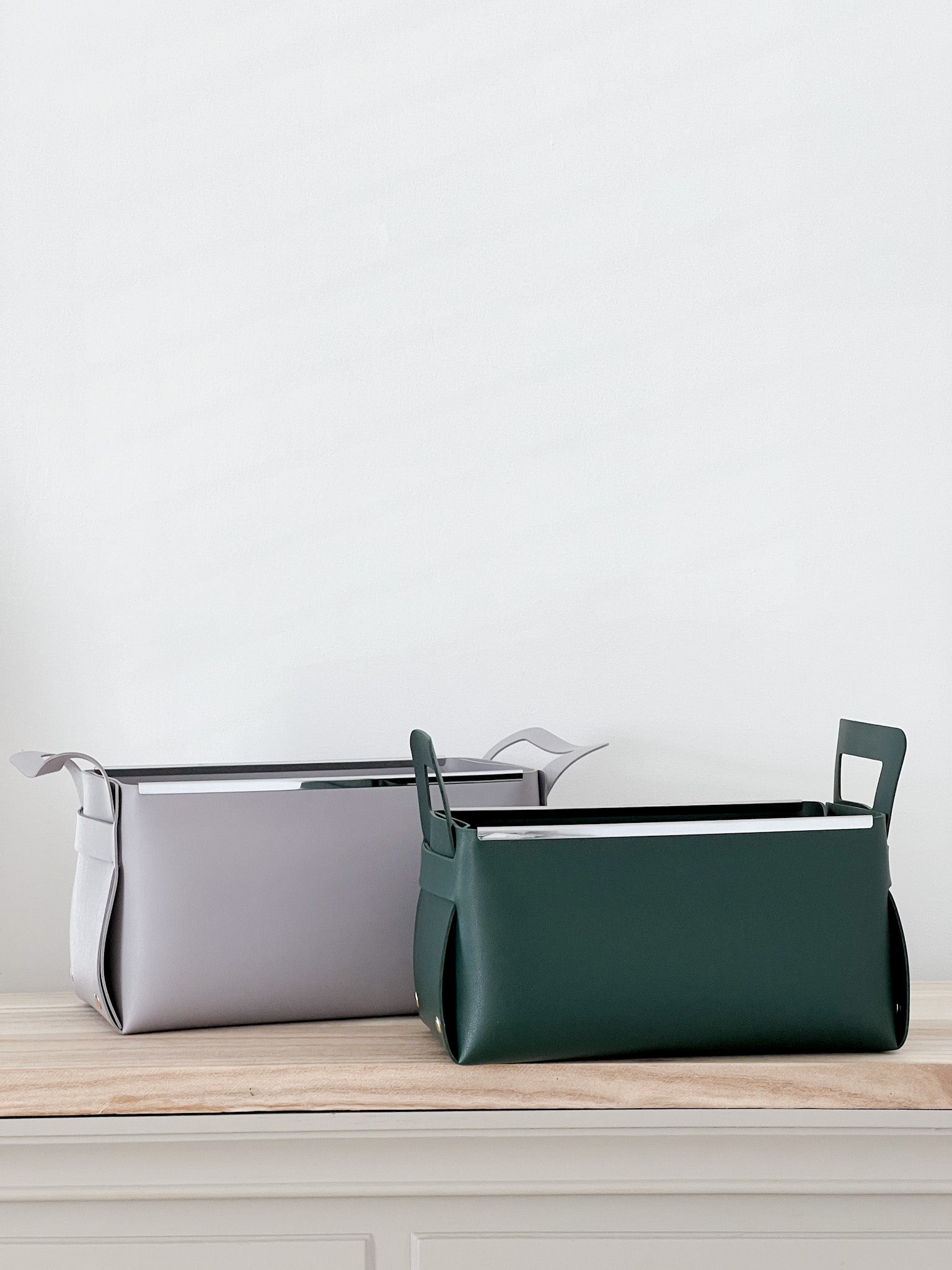 Vegan Leather Storage Boxes - Home Organisation by Home Tailors image 5