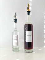 Coffee Syrup Bottles with Weighted Pourer 200ml 500ml Reusable image 3