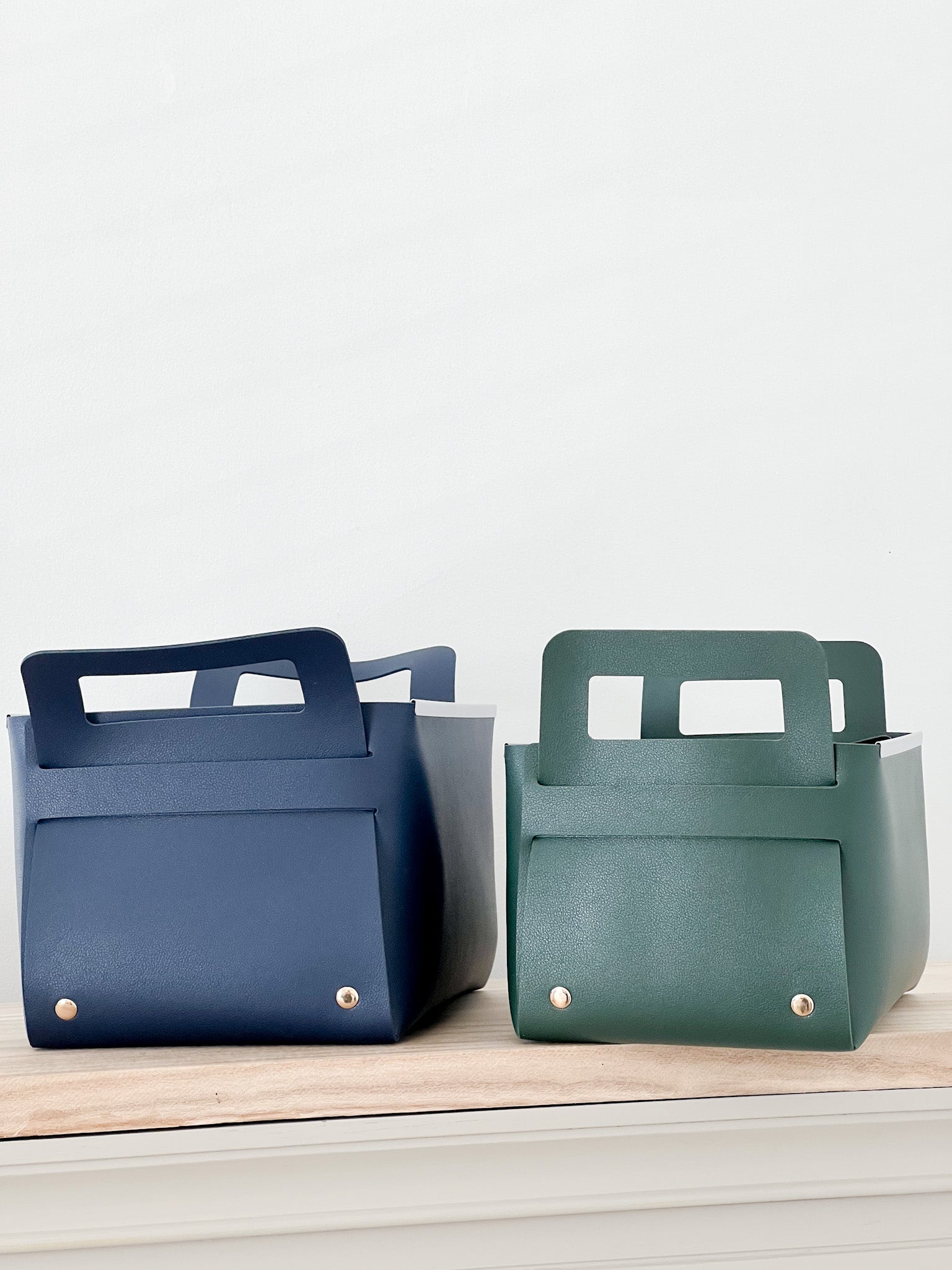 Vegan Leather Storage Boxes - Home Organisation by Home Tailors image 7
