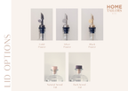 ORIVA Glass Oil Bottle – 200ml, 500ml or 700ml | Refillable with Personalisation