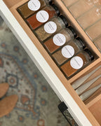 Square Waterproof Vinyl Pantry Labels - Custom & Standard Collections